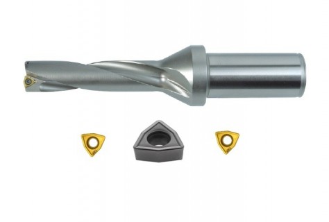 Vrtáky 4xD na 3 břité destičky