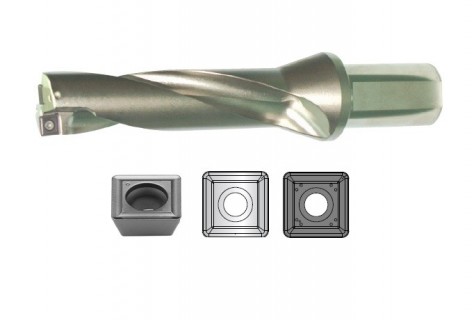 Vrtáky 4xD na 4 břité destičky