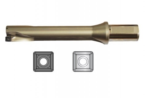 Vrtáky 5xD na 4 břité destičky