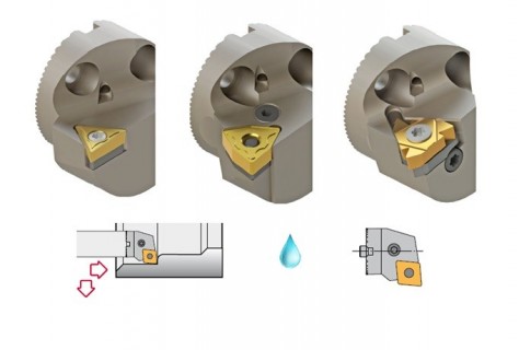 Výměnné soustružnické levé hlavičky