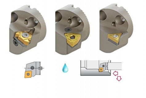 Výměnné soustružnické pravé hlavičky