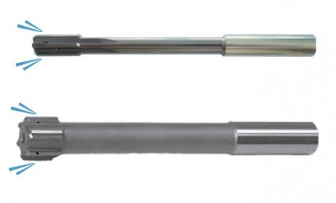 Vysokorychlostní výstružníky s přímými drážkami H7 s chlazením na břit pro průchozí díry