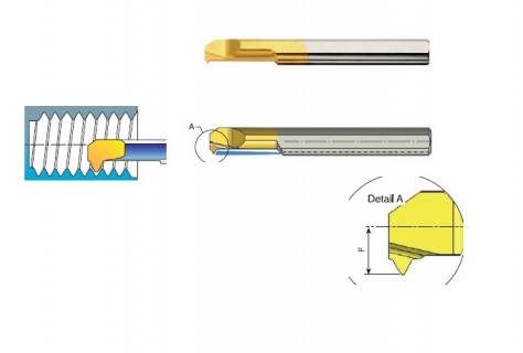 Závitovací mikronožíky ISO - Metrické (M)