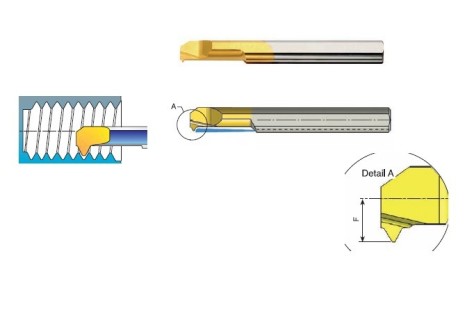Závitovací mikronožíky NPT 60°, MJ 60°, G55° BSP, WHITWORTH 55° BSW