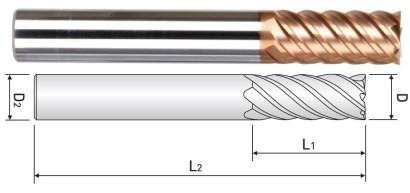 ZE716200 6-BŘITÉ FRÉZY HRC70 50° ŠROUBOVICE