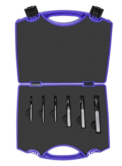 6420 TIALN-TOP SET - 2-břité frézy PMX+TIALN-TOP - rovné 30°