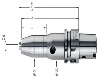 407-A10016A110 CNC VRTAČKOVÉ SKLÍČIDLO PRAVÉ-LEVÉ OTÁČKY