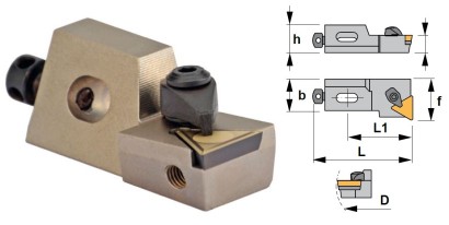 CTFPL12CA-16 Soustružnické nože na TPMR1603.. Levé 90°