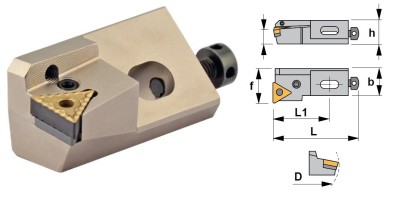 PTFNR12CA-16 Soustružnické nože na TNMG1604.. Pravé 90° PTFNR12CA-16 Soustružnické nože na TNMG1604.. Pravé 90°