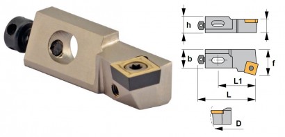 SSKCL10CA-09 Soustružnické nože na SCMT09T3.. Levé 75°