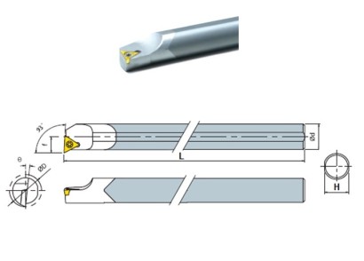 C08K-STUBR06 Soustružnické nože na TBGT0601.. Pravé 93°