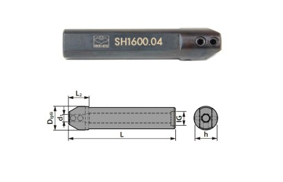 SH1905.07 Mikronožíky pro malé otvory Držáky mikronožíků