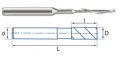 4417-5 FRÉZA HSS NA HLINÍK