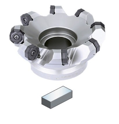 FMA12-100-B32-ON08-07 Frézy na plochu 45° na ONHU