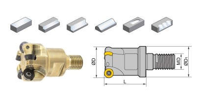 QCH-42-RD10-M16-05-FMR11 IK Frézy se závitem na KRUHOVÉ VBD