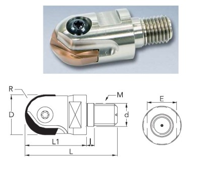 M-ABPF-R10xM10 Frézy na kruhové destičky ZPFG