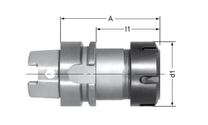913-A3260 - KLEŠTINOVÝ UPÍNAČ DIN6499 ER HSK-A