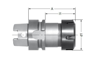 914-A80A120 - KLEŠTINOVÝ UPÍNAČ DIN6499 ER HSK-A