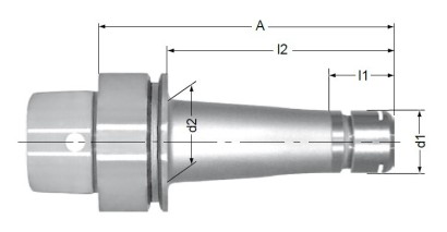 918-E2560 - KLEŠTINOVÝ UPÍNAČ DIN6499 ER HSK-E
