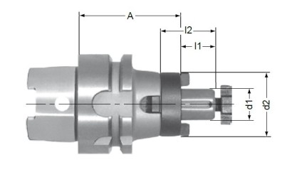 902-A8040 - KOMBI UPÍNAČ FRÉZ DIN6358 HSK-A