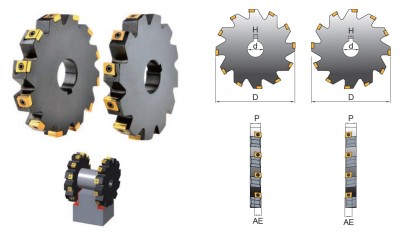 CDR-100-27 - KOTOUČOVÉ DISKOVÉ FRÉZY na CNGX..