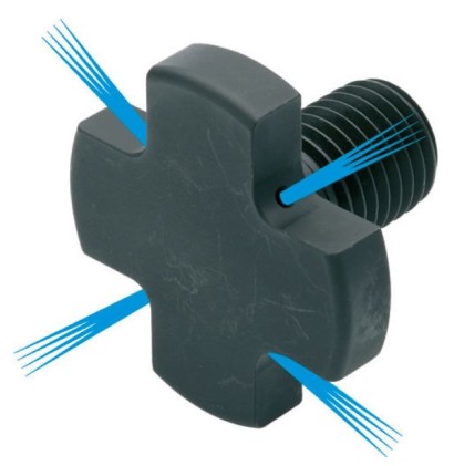 102.11.16 - KŘÍŽOVÝ ŠROUB DIN6367 S CHLADÍCÍMI KANÁLKY