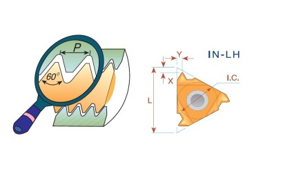16IL14NPSBMA Levé NPS 60° destičky pro levé držáky