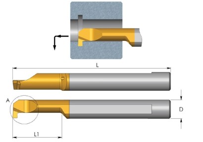 MGR5B1.5L15K20 Mikronožíky zapichovací IK bez povlaku PRAVÉ