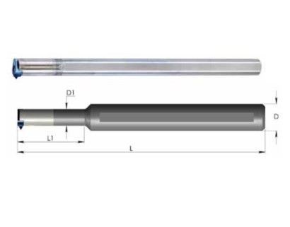 ST0012L40J10C Multifunkční vertikální karbidové nástroje IK