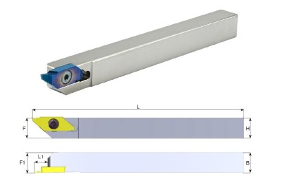 PGER0808K vnější držáky pro švýcarské automaty pravé PGER0808K vnější držáky pro švýcarské automaty pravé