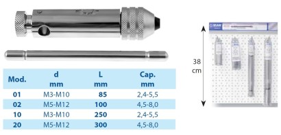 3912 SET PRODLOUŽENÍ PRO ZÁVITNÍK"T"+KŘÍŽOVÝ