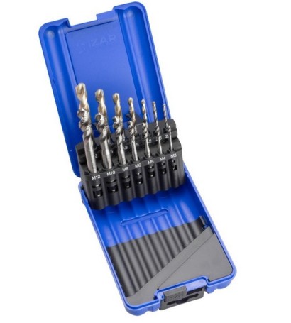 56428 SADA STROJNÍCH ZÁVITNÍKŮ DIN371 "METRICKÉ" SLEPÉ