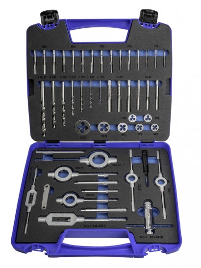 38981 SADY SADOVÉ RUČNÍ ZÁVITNÍKY METRICKÉ 45 KS M3-M12