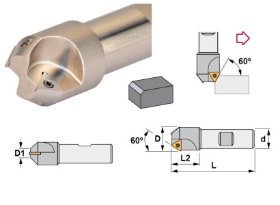 072407016 - SRÁŽECÍ FRÉZY - WELDON na destičky TCMT1102..