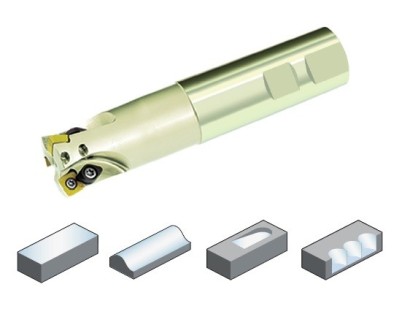 XMR01-025-XP25-SD06-03C ae=5,8 STOPKOVÉ RYCHLOPOSUVNÉ FRÉZY