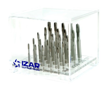 3100 SET 25 KS STROJNÍ ZÁVITNÍKY PRŮCHOZÍ HSSE "M" DIN371 6H