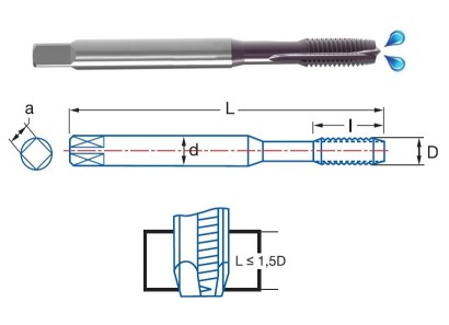 3129-M10 STROJ.ZÁVITNÍK PRŮCHOZÍ PMX+HARD "M" DIN371/6 IK