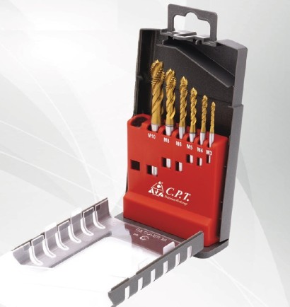 KCTS-ISO-XT5 STROJ.ZÁVITNÍKY SLEPÉ HSSE "M" DIN371