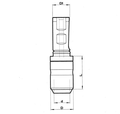 25600/D25 SYNCHRO ZÁVITOVÁNÍ SE ZÁVITOŘ.OLEJEM DIN1835B+E