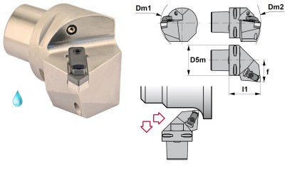 PSC50-CCLNL35060-12-7 Soustružnick.nože na CNGN1207 Levé 95°