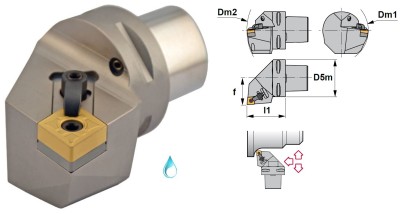 PSC50-MCLNR35060-16 Soustružnické nože na CNMG1606 Pravé 95°