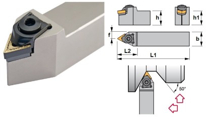 MTNNR3232P22 Soustružnické nože na TNMG2204.. Pravé 63°