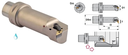 PSC50-MVUNL27140-16 Soustružnické nože na VNMG1604 Levé 93°