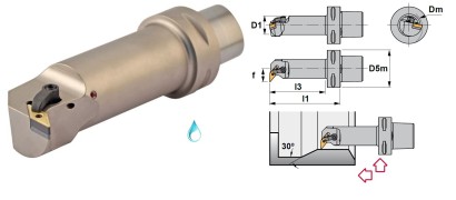 PSC40-MVUNR27120-16 Soustružnické nože na VNMG1604 Pravé 93°