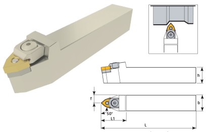MWMNN2020K08 Soustružnické nože na WNMG0804 Oboustranné 95°
