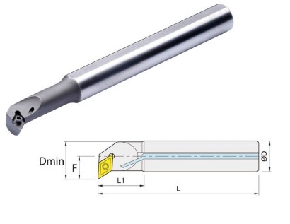 AH1012K-SDUCR07 L1=28 Soustružnic.nože na DCMT0702 Pravé 93°