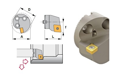 A50X-SCLCL12-N Soustružnické nože na CCMT1204.. Levé 95°