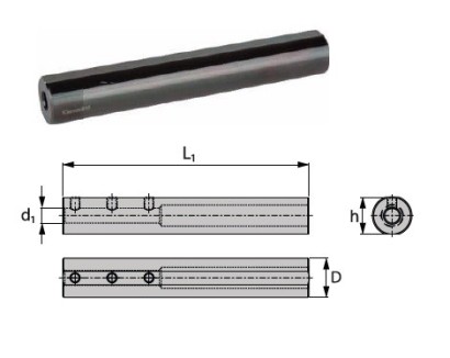 SHSZ1600.06.100 Soustružnické nože Celokarbidové Pravé 95°
