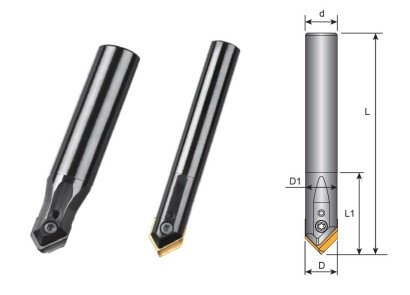 13-1212-80 - Středící a srážecí vrták - multifunkční