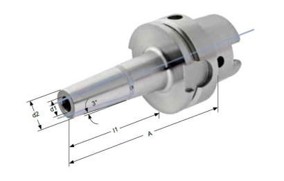 996-A400450 TEPELNÉ UPÍNAČE 3° HSK-A DIN69893 ÚZKÉ